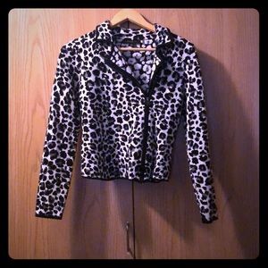 Ann Taylor Sweater Moto Jacket